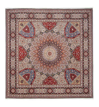 Alfombra Persa - Tabriz - Real cuadrado  - 300 x 298 cm - multicolor
