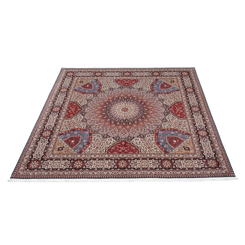 Alfombra Persa - Tabriz - Real cuadrado  - 300 x 298 cm - multicolor