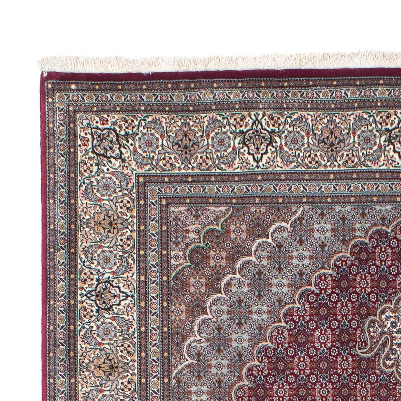 Alfombra persa - Tabriz - 210 x 152 cm - rojo oscuro