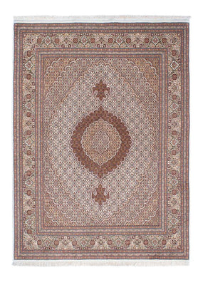Alfombra persa - Tabriz - 214 x 154 cm - marrón claro