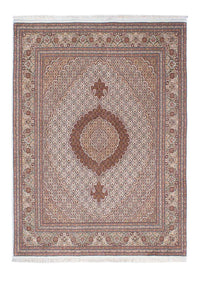 Alfombra persa - Tabriz - 214 x 154 cm - marrón claro