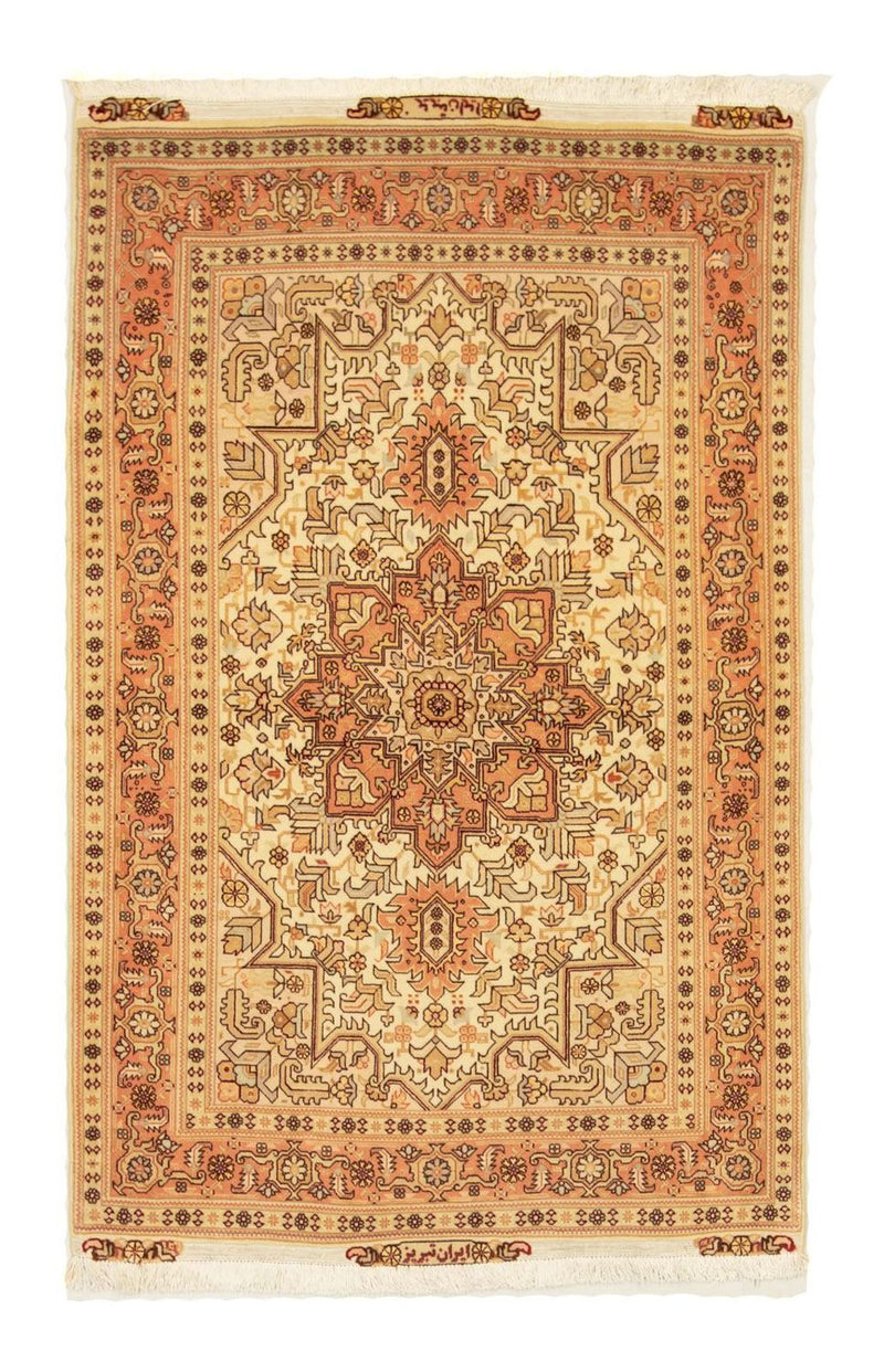 Alfombra Persa - Tabriz - Real - 150 x 103 cm - beige