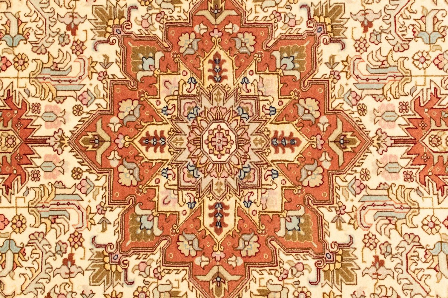 Alfombra Persa - Tabriz - Real - 150 x 103 cm - beige
