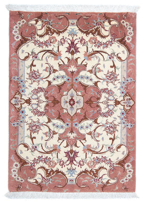 Alfombra Persa - Tabriz - Real - 93 x 62 cm - beige
