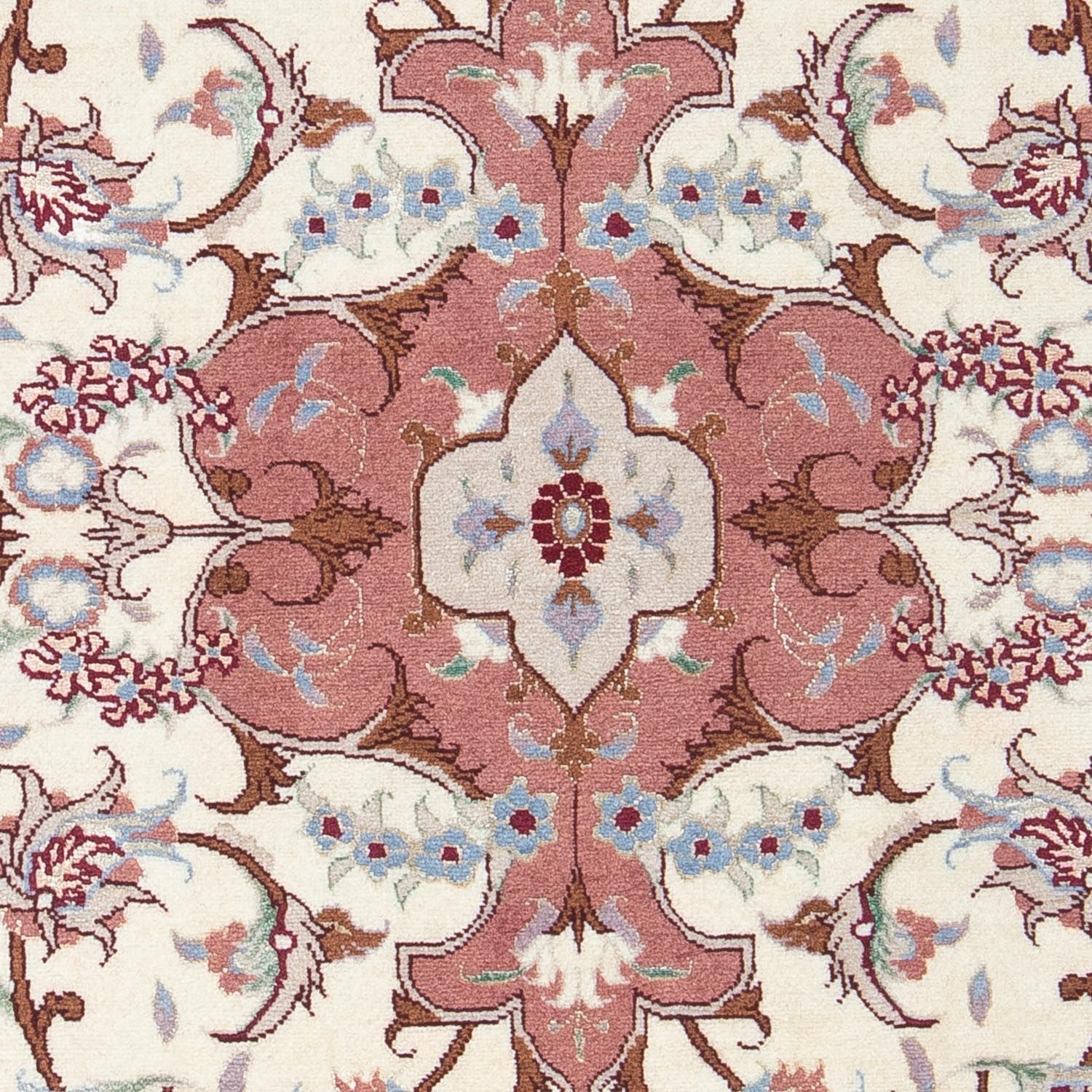 Alfombra Persa - Tabriz - Real - 93 x 62 cm - beige