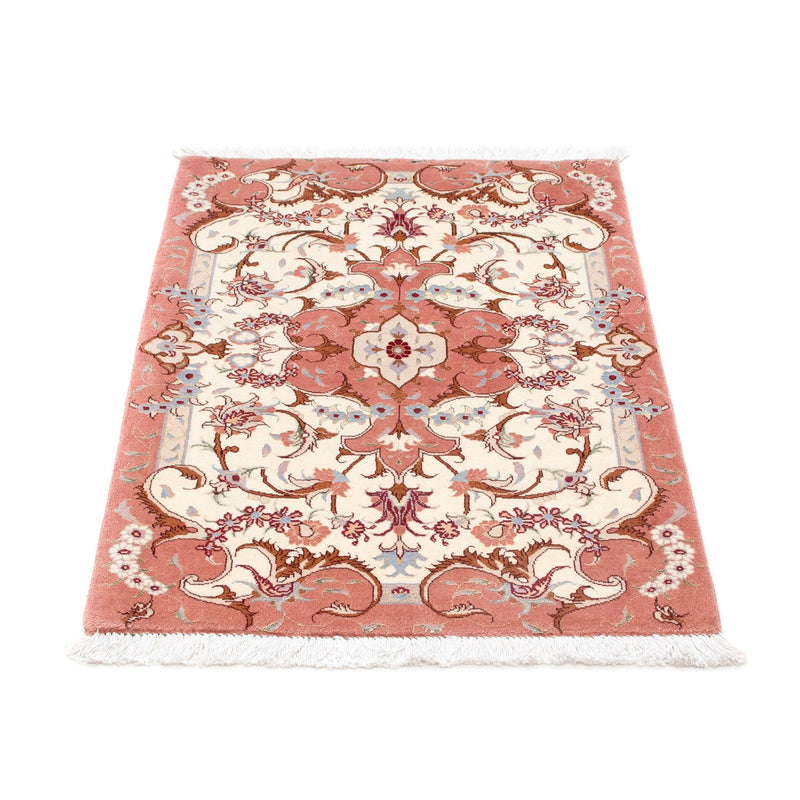 Alfombra Persa - Tabriz - Real - 93 x 62 cm - beige