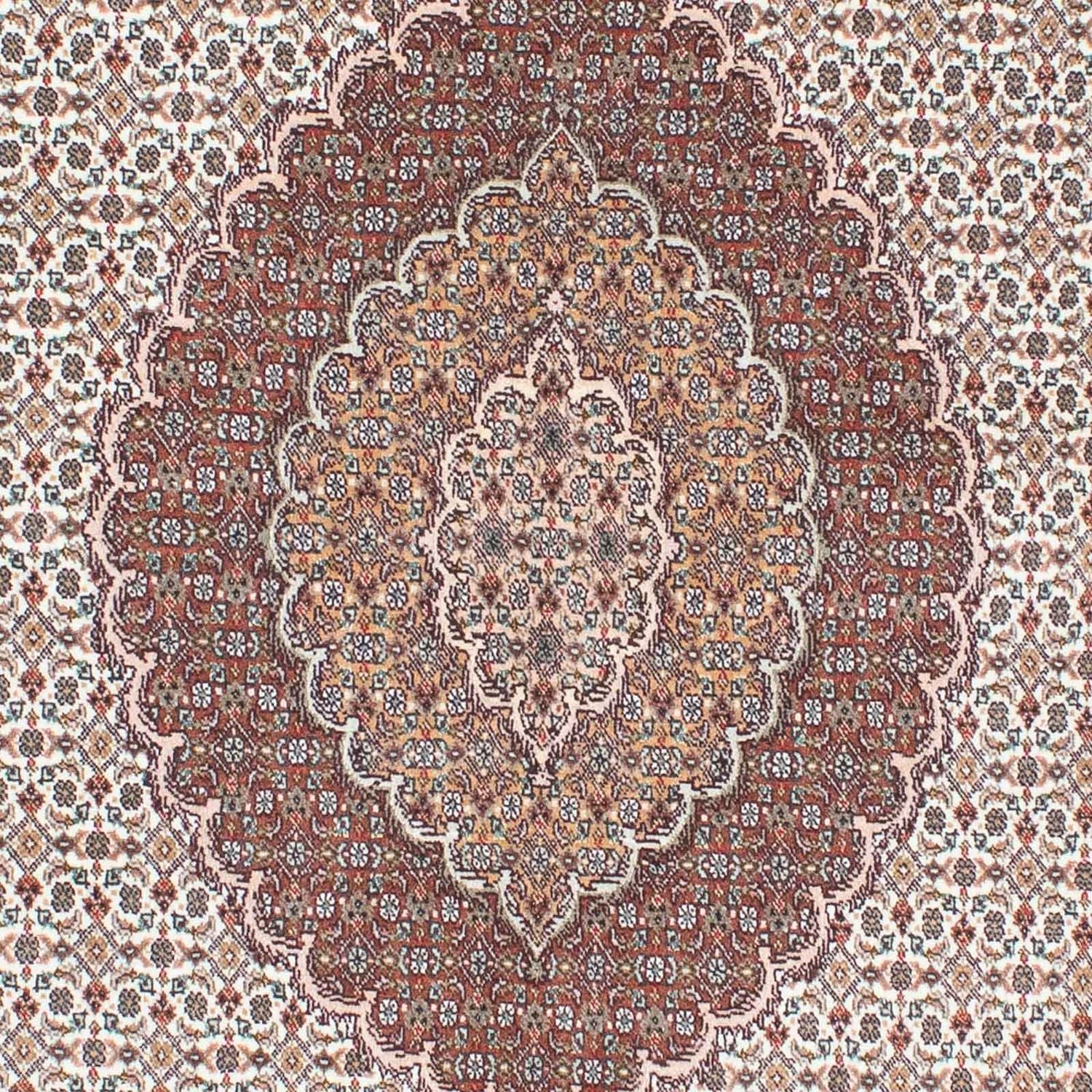 Alfombra persa - Tabriz - 210 x 152 cm - beige