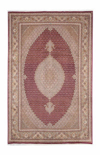 Alfombra persa - Tabriz - 323 x 204 cm - rojo oscuro