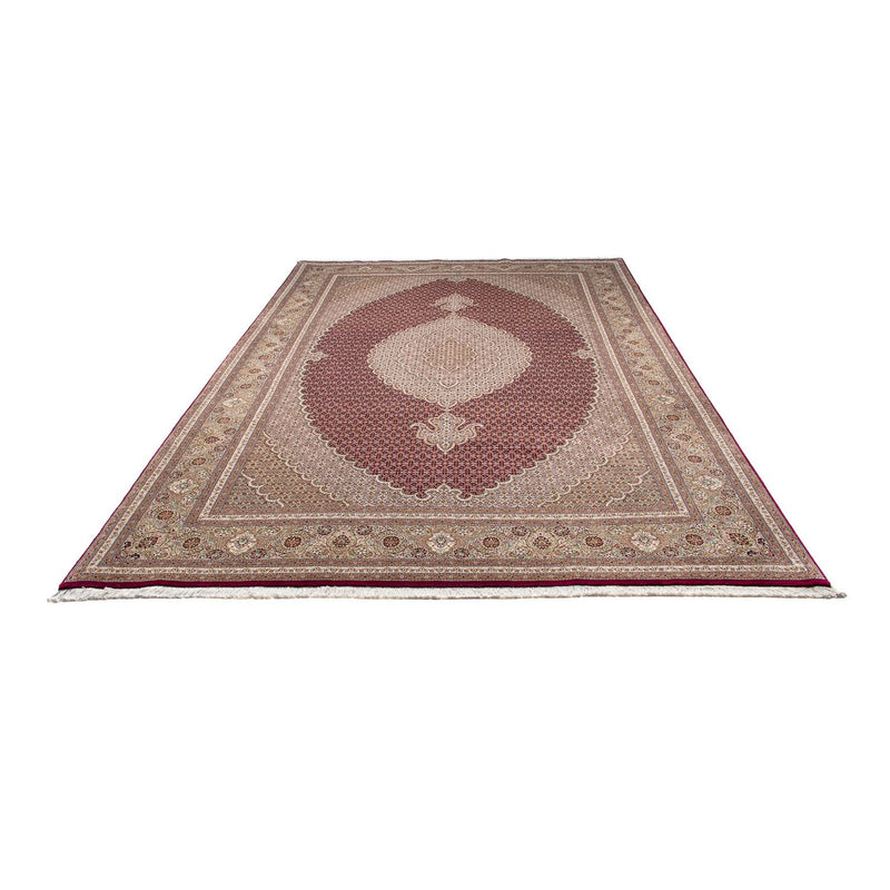 Alfombra persa - Tabriz - 323 x 204 cm - rojo oscuro
