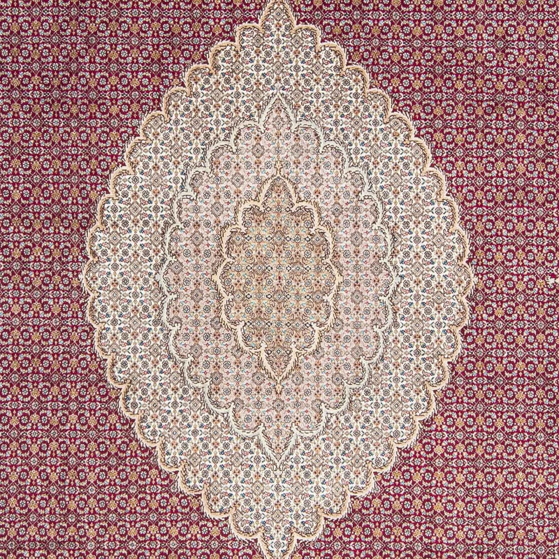 Alfombra persa - Tabriz - 314 x 203 cm - rojo