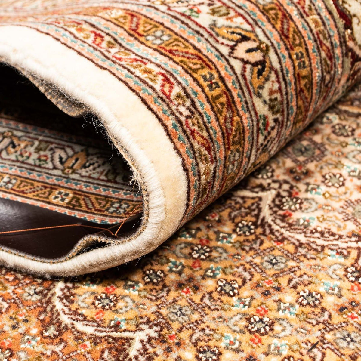 Alfombra persa - Tabriz - 403 x 302 cm - marrón claro