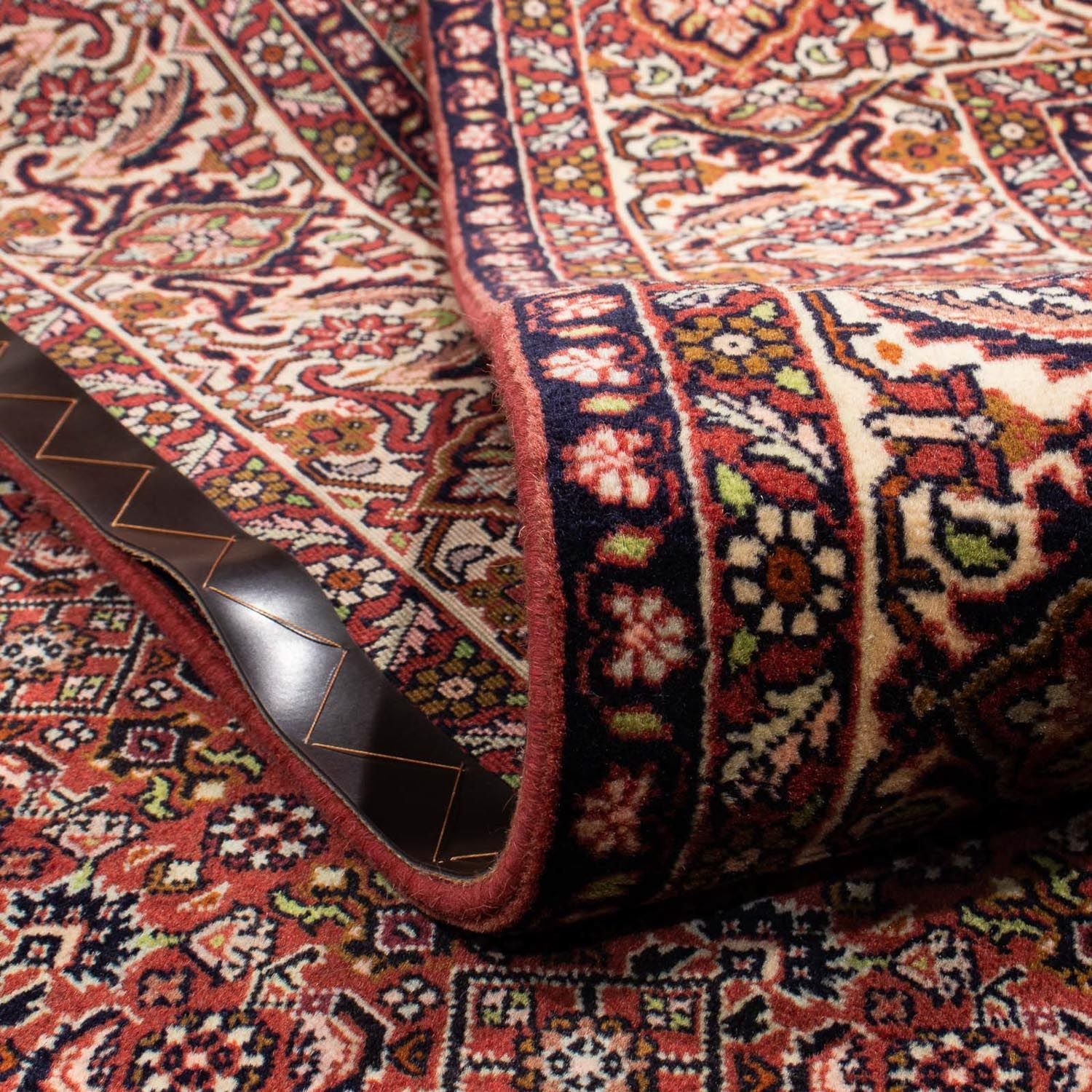 Alfombra persa - Bidjar - 298 x 202 cm - marrón