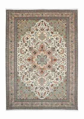 Alfombra Persa - Tabriz - Real - 300 x 205 cm - beige