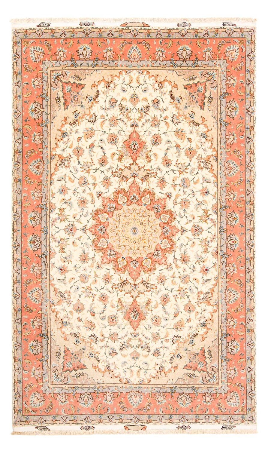 Alfombra Persa - Tabriz - Real - 310 x 195 cm - beige