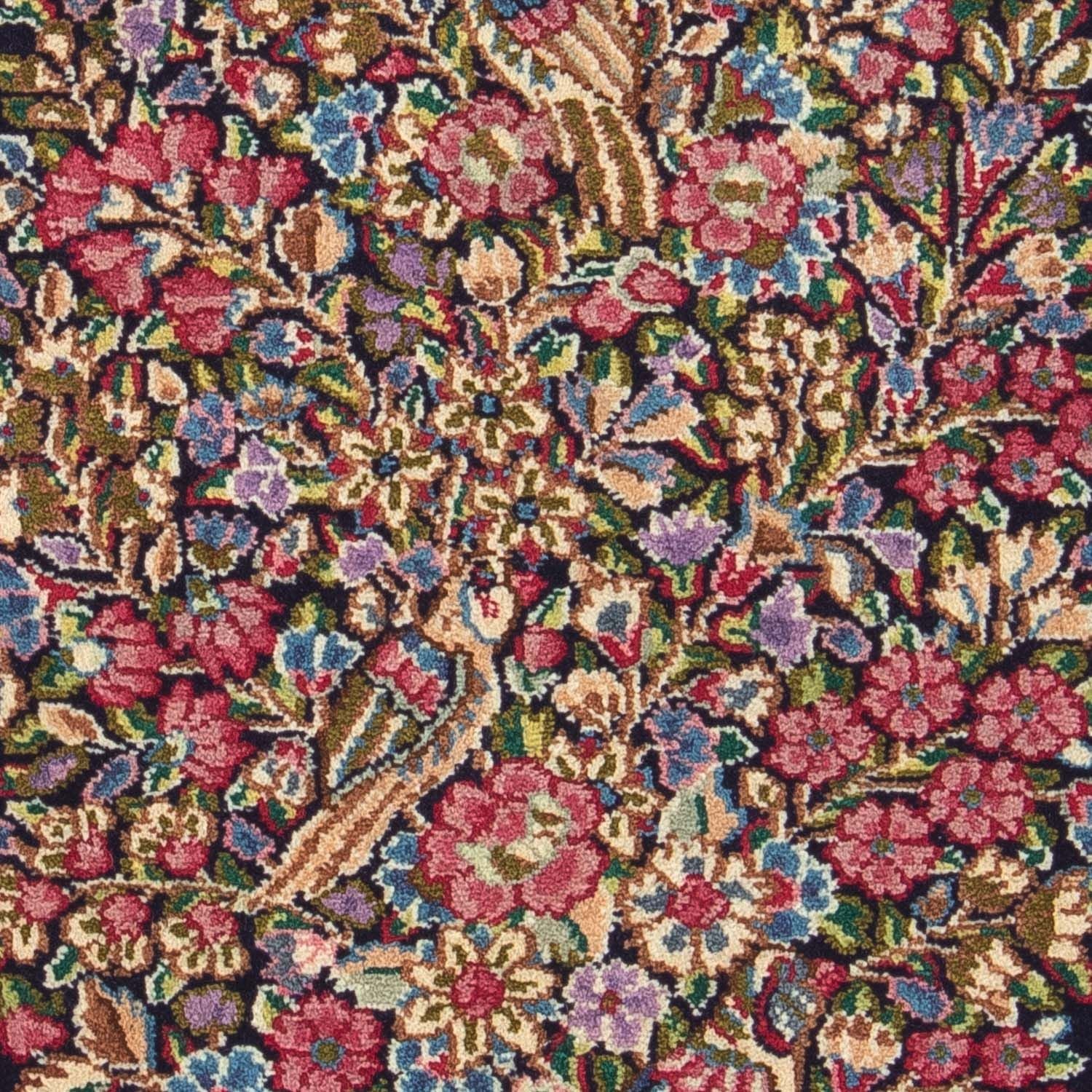 Alfombra persa - Real - 71 x 53 cm - azul oscuro