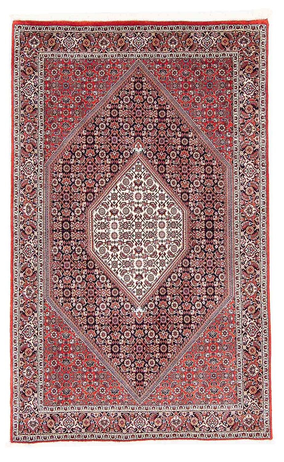 Alfombra persa - Bidjar - 173 x 109 cm - rojo