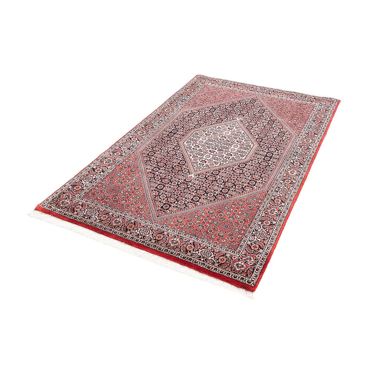 Alfombra persa - Bidjar - 173 x 109 cm - rojo