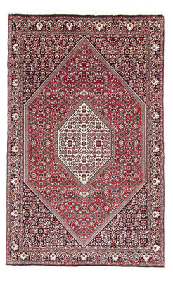 Alfombra persa - Bidjar - 172 x 110 cm - rojo claro
