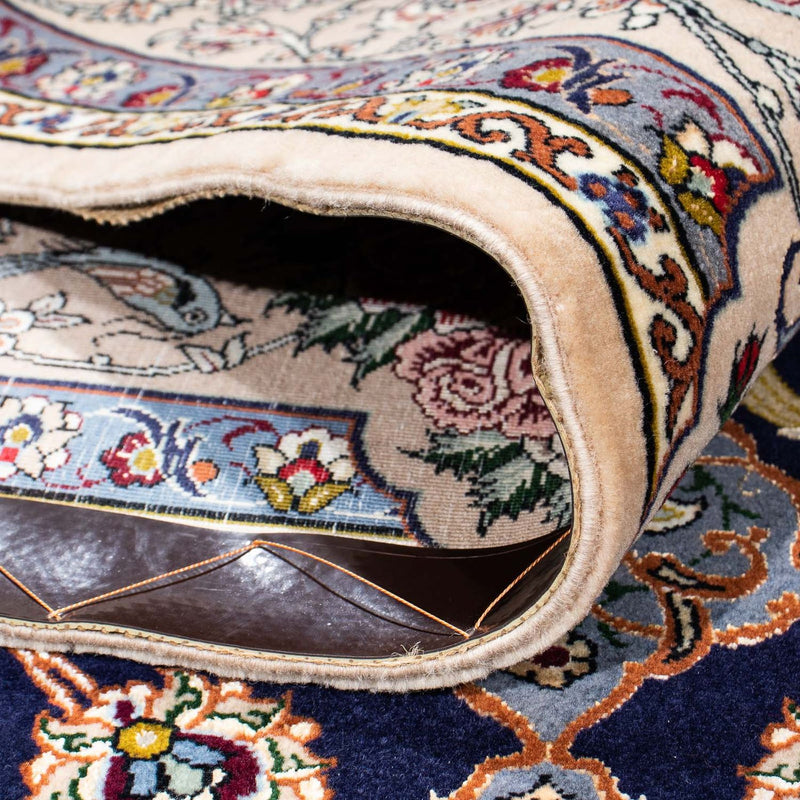 Alfombra Persa - Isfahan - Prima - 235 x 160 cm - azul oscuro