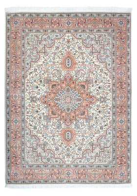 Alfombra Persa - Tabriz - Real - 202 x 150 cm - beige