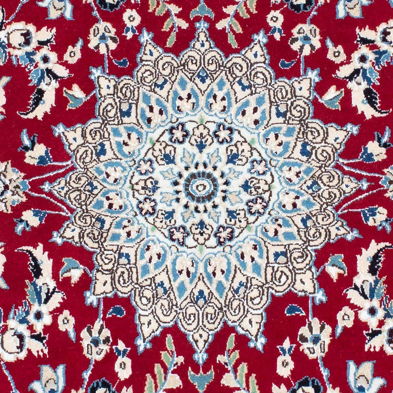 Alfombra Persa - Nain - Real - 173 x 110 cm - rojo oscuro