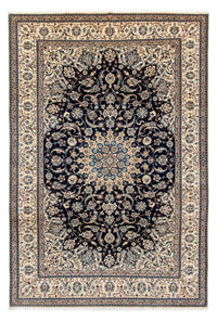 Alfombra Persa - Nain - Real - 309 x 203 cm - negro