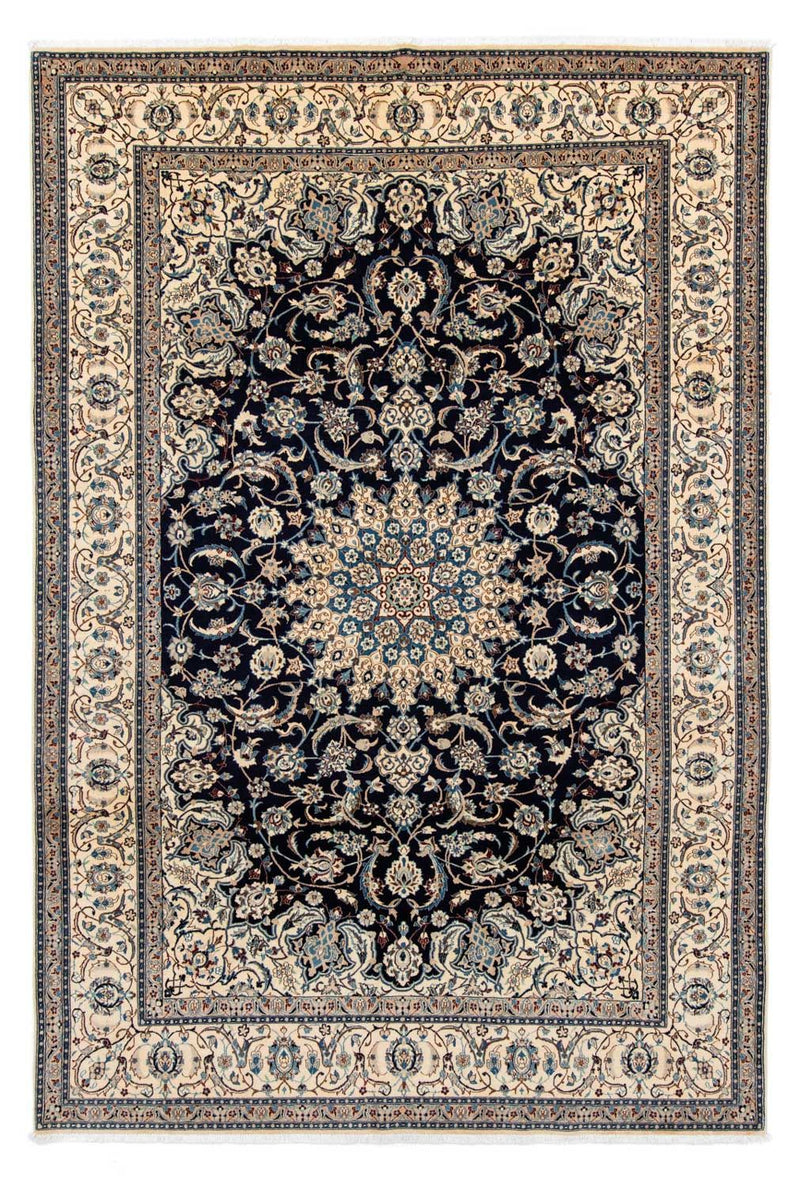 Alfombra Persa - Nain - Real - 309 x 203 cm - negro