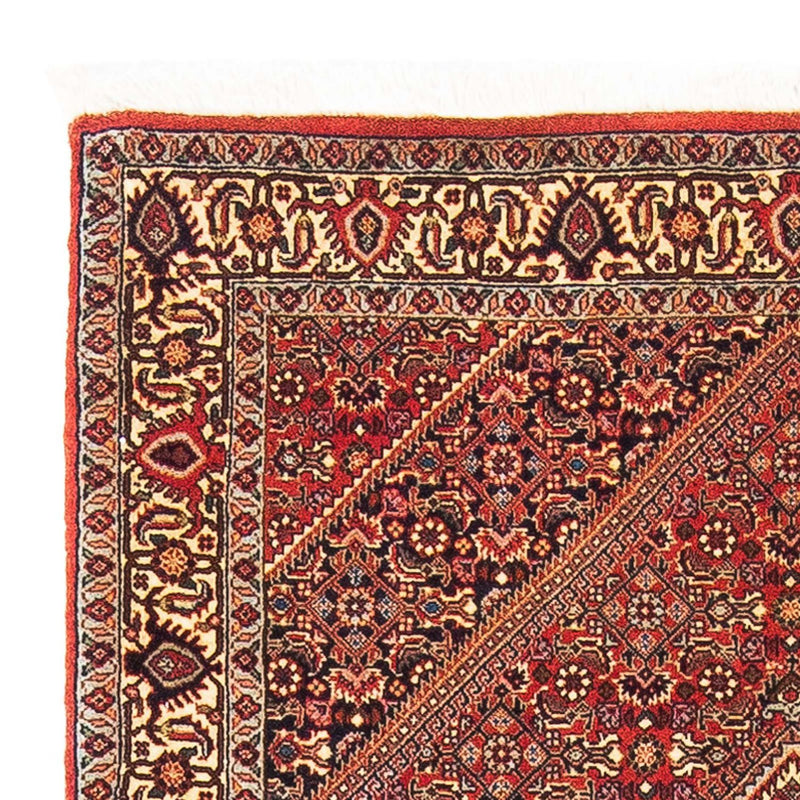 Alfombra persa - Bidjar - 153 x 89 cm - rojo