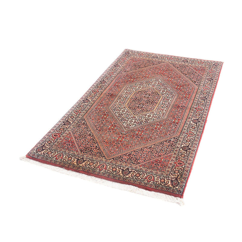 Alfombra persa - Bidjar - 153 x 89 cm - rojo