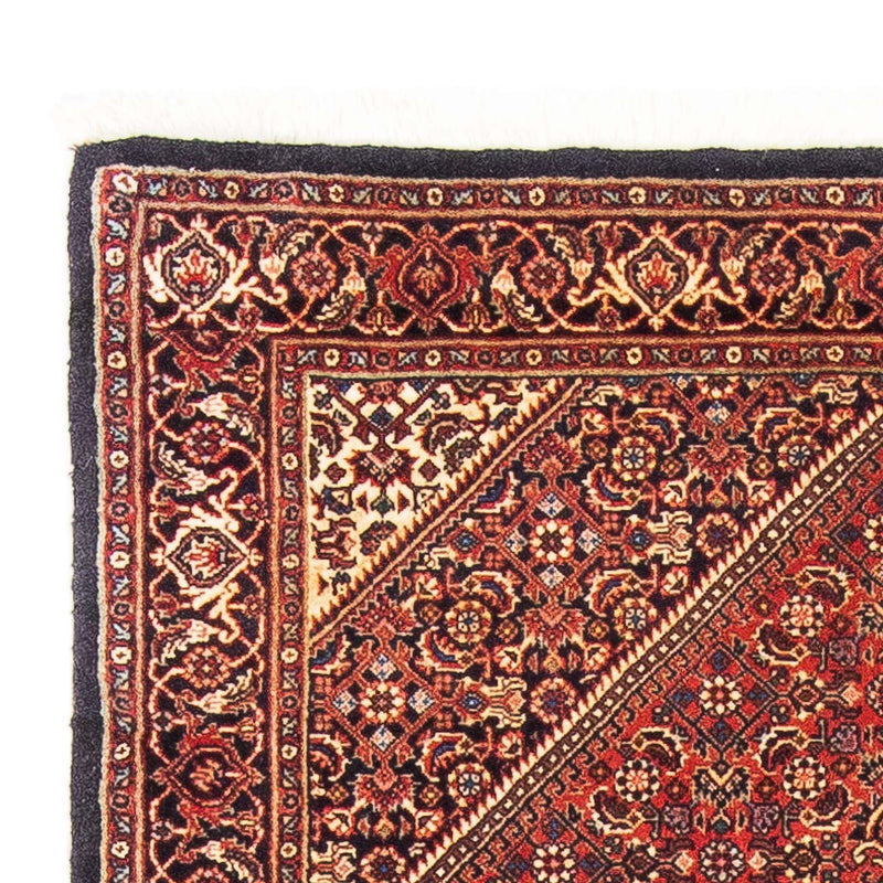 Alfombra persa - Bidjar - 153 x 92 cm - rojo