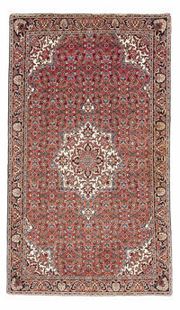 Alfombra persa - Bidjar - 148 x 88 cm - rojo