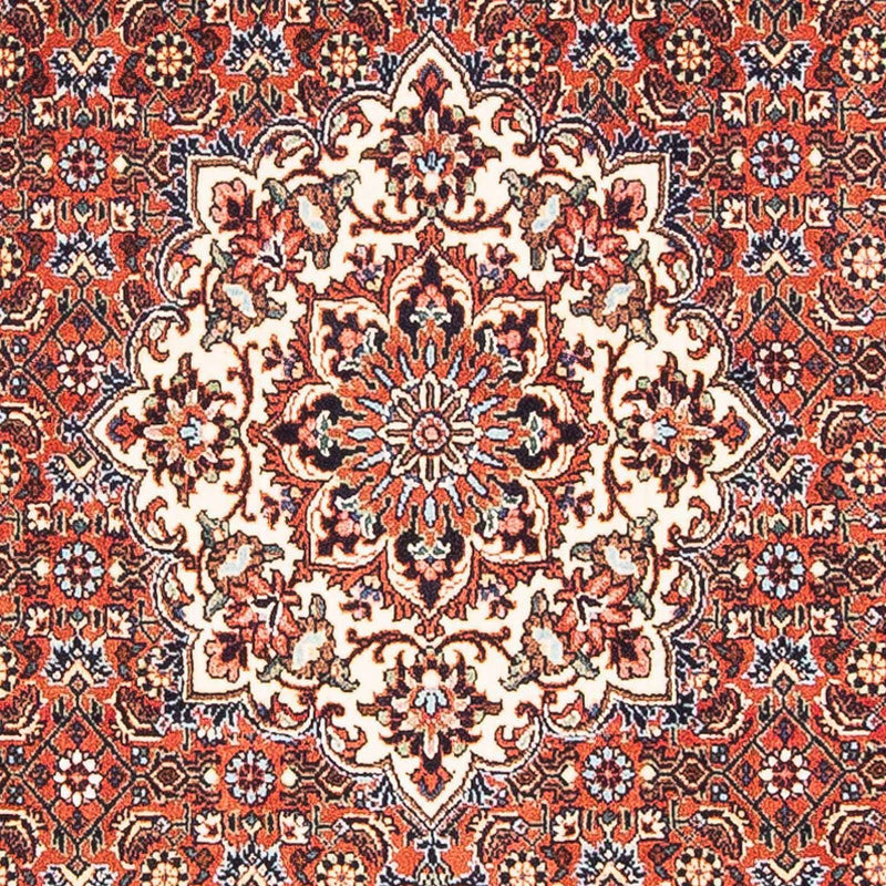 Alfombra persa - Bidjar - 148 x 88 cm - rojo