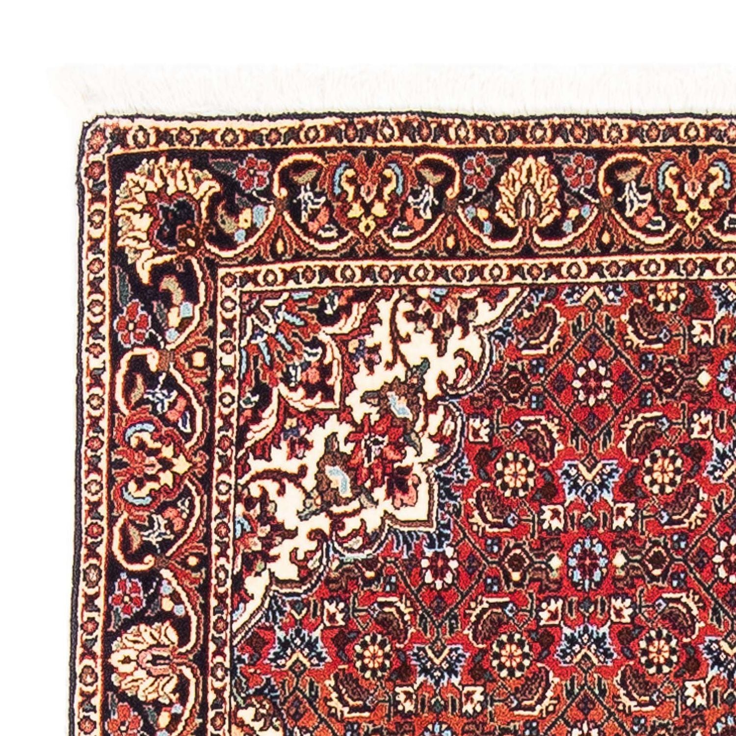 Alfombra persa - Bidjar - 148 x 88 cm - rojo
