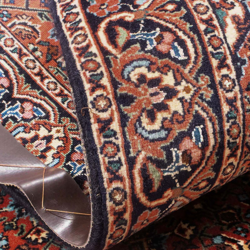 Alfombra persa - Bidjar - 148 x 88 cm - rojo
