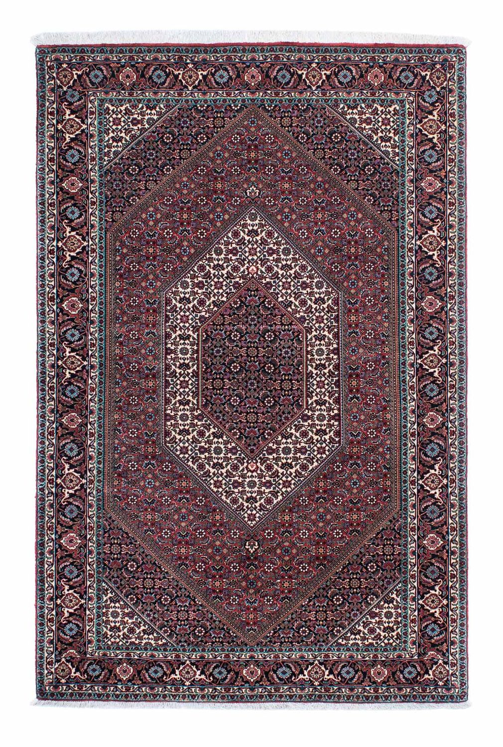 Alfombra persa - Bidjar - 205 x 132 cm - multicolor