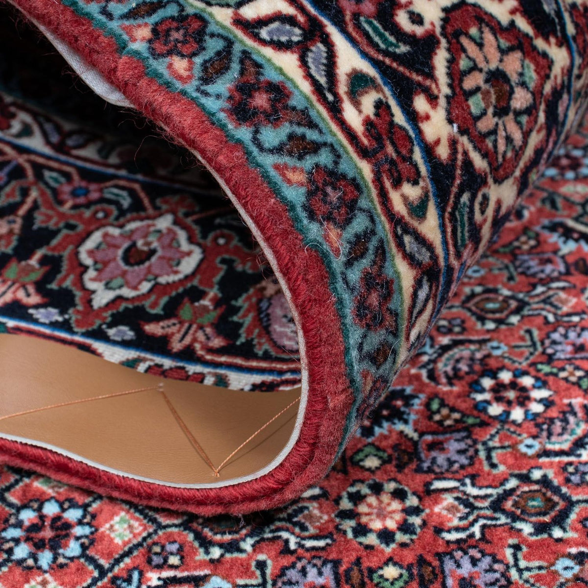 Alfombra persa - Bidjar - 205 x 132 cm - multicolor