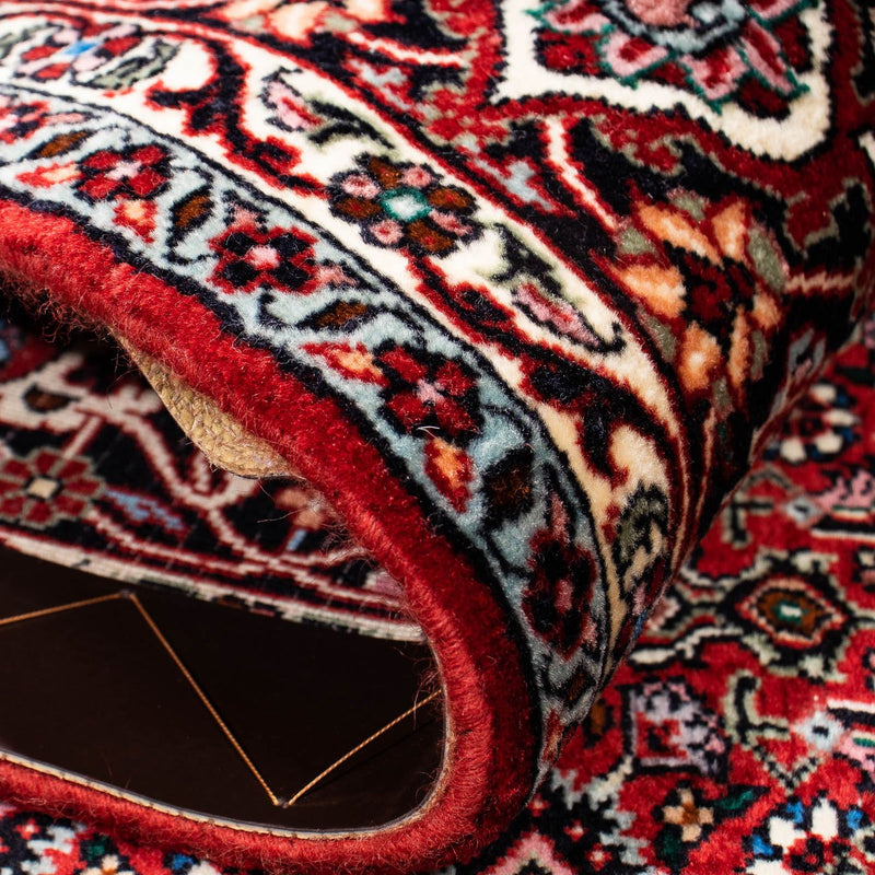 Alfombra persa - Bidjar - 243 x 167 cm - rojo