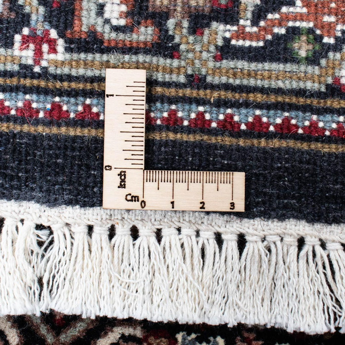 Alfombra de pasillo Alfombra persa - Tabriz - 199 x 81 cm - azul oscuro