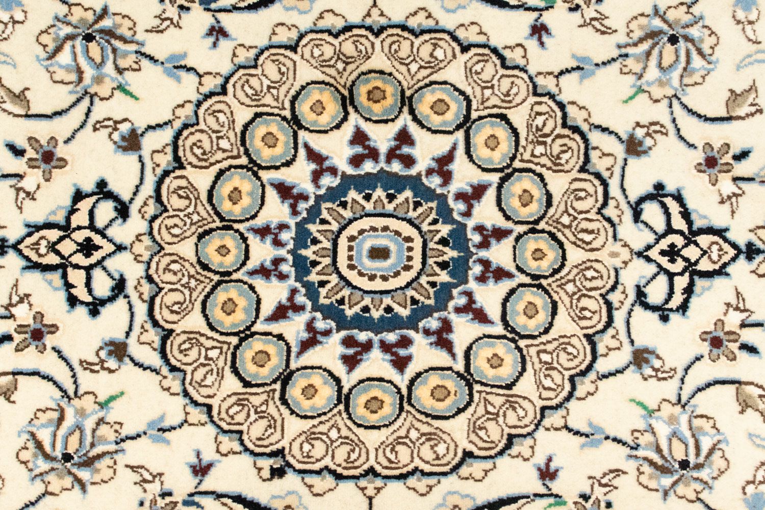 Alfombra Persa - Nain - Real - 135 x 85 cm - beige