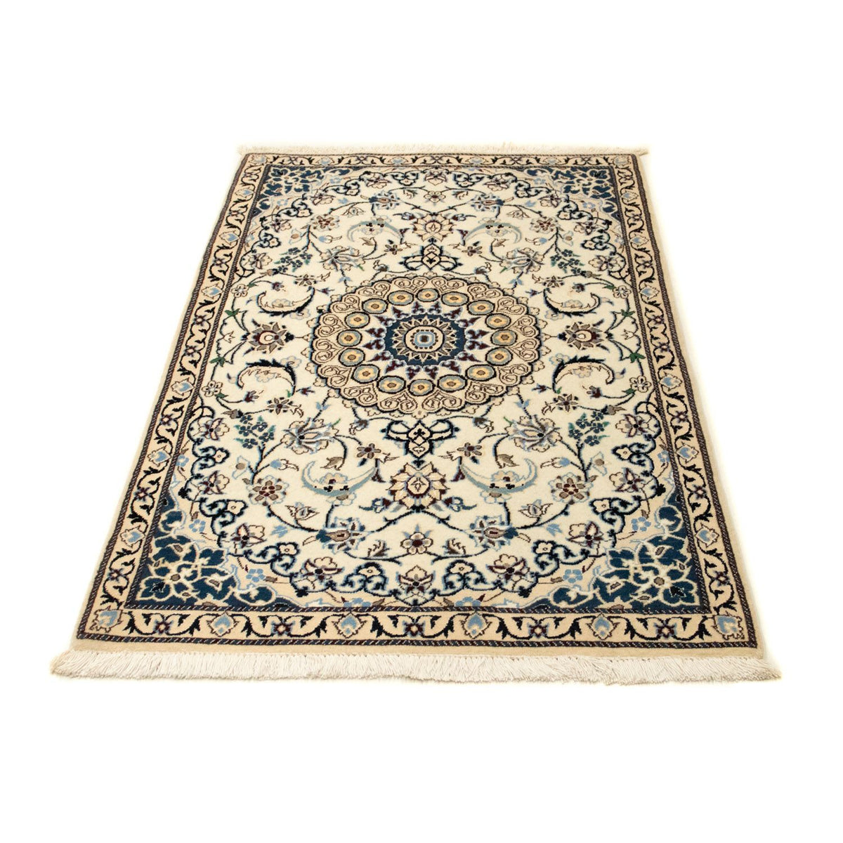 Alfombra Persa - Nain - Real - 135 x 85 cm - beige