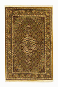 Alfombra Persa - Tabriz - Real - 154 x 103 cm - marrón