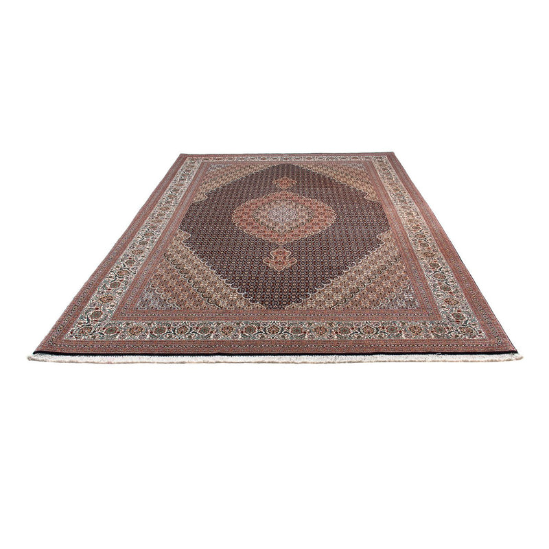 Alfombra persa - Tabriz - 295 x 206 cm - marrón oscuro