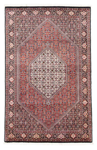 Alfombra persa - Bidjar - 174 x 108 cm - rojo claro