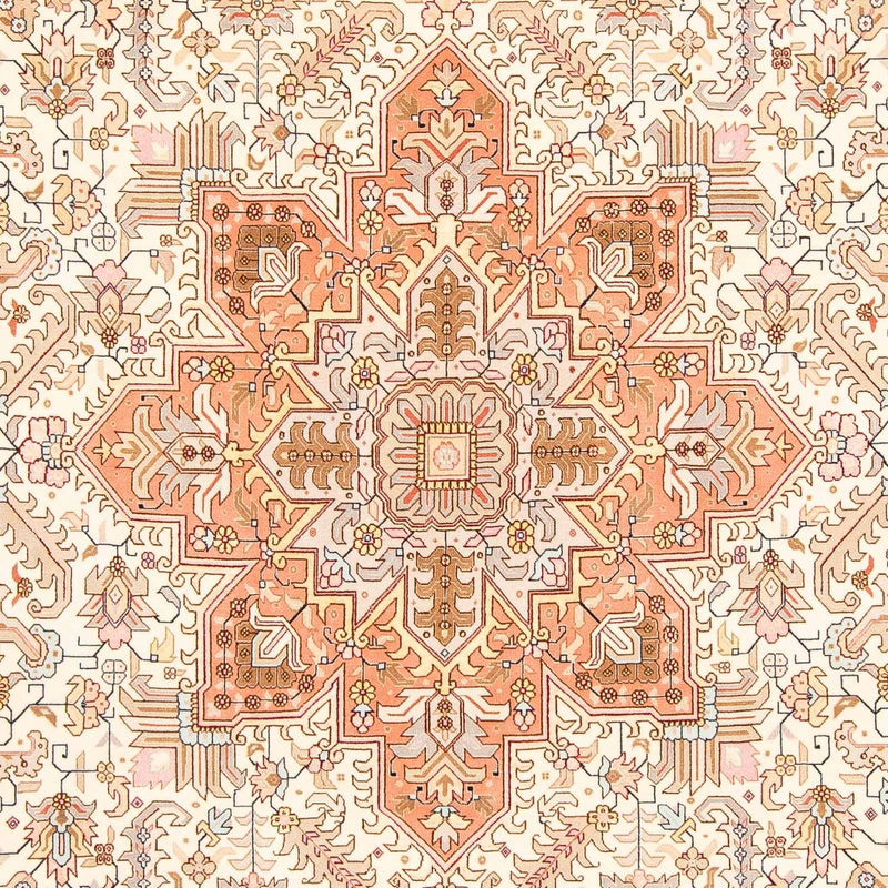 Alfombra Persa - Tabriz - Real - 305 x 202 cm - beige