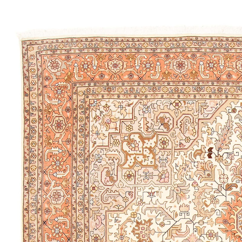 Alfombra Persa - Tabriz - Real - 305 x 202 cm - beige