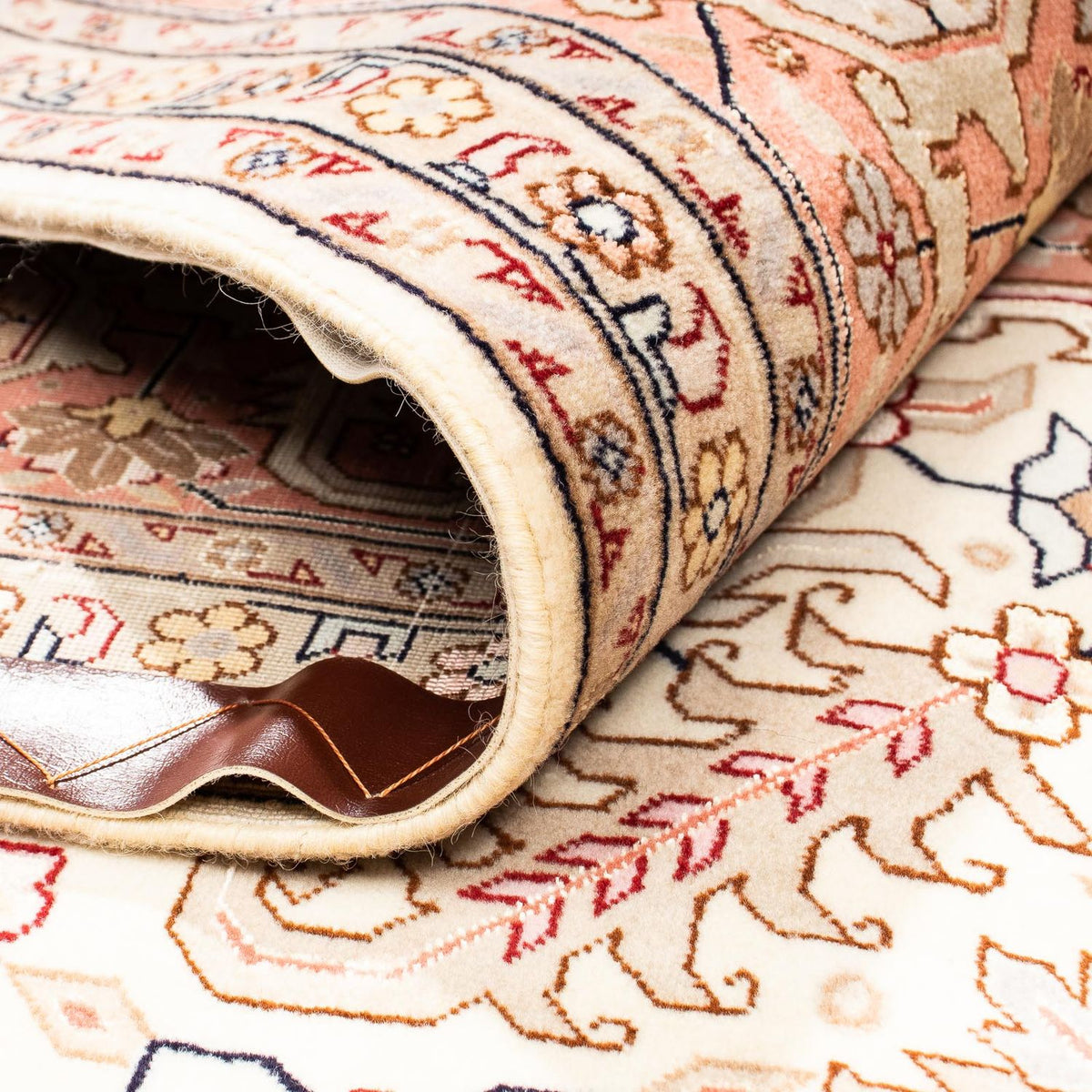 Alfombra Persa - Tabriz - Real - 305 x 202 cm - beige