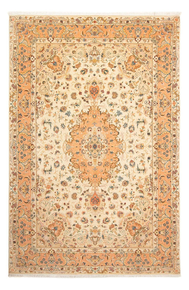 Alfombra Persa - Tabriz - Real - 300 x 202 cm - beige