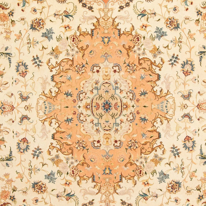 Alfombra Persa - Tabriz - Real - 300 x 202 cm - beige