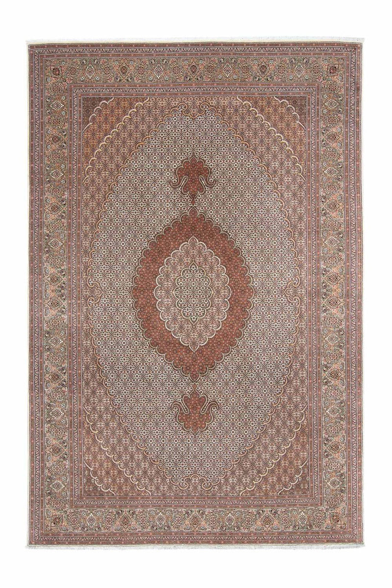 Alfombra persa - Tabriz - 300 x 200 cm - marrón claro