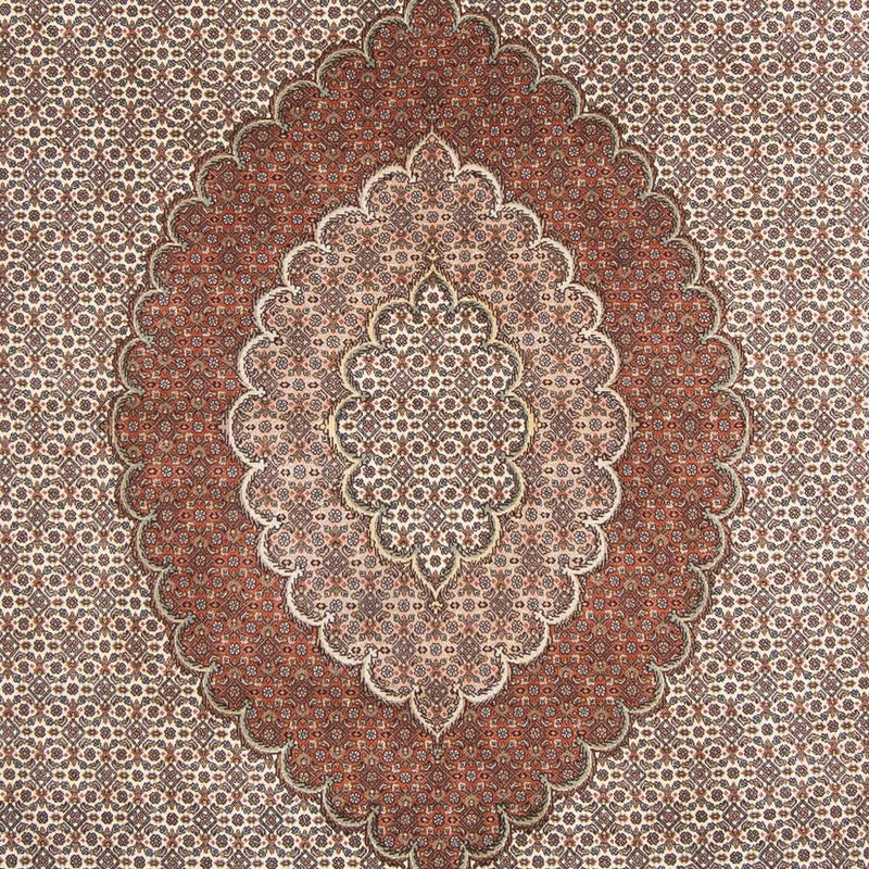 Alfombra persa - Tabriz - 300 x 200 cm - marrón claro